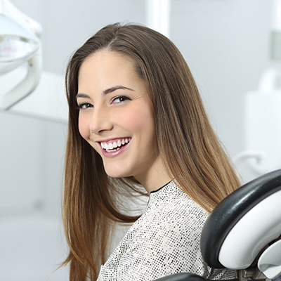 Young Female Dental Checkup